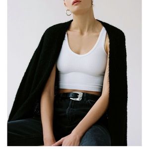 UO Out From Under Drew Seamless Ribbed Bra Top